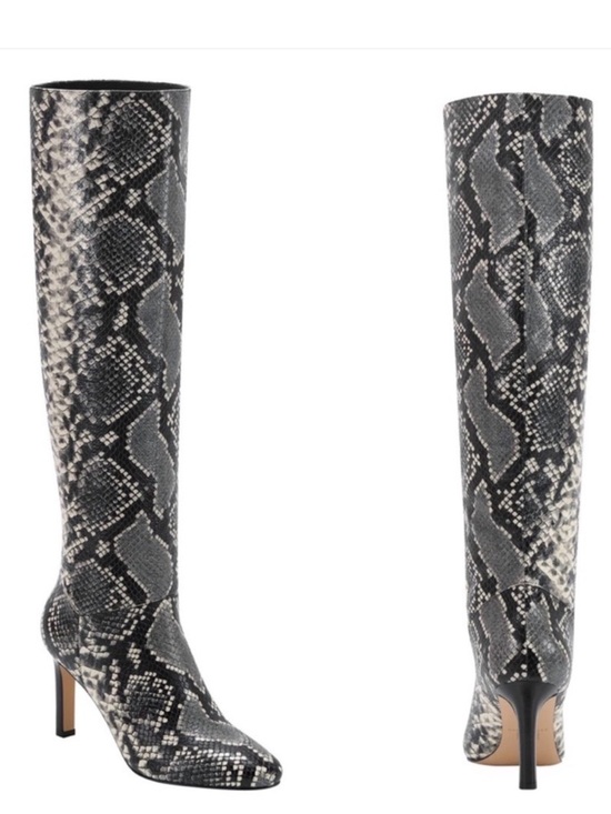 Marc Fisher Shoes - Marc Fisher NWT Zadia2 Animal Print Knee Heeled Boots